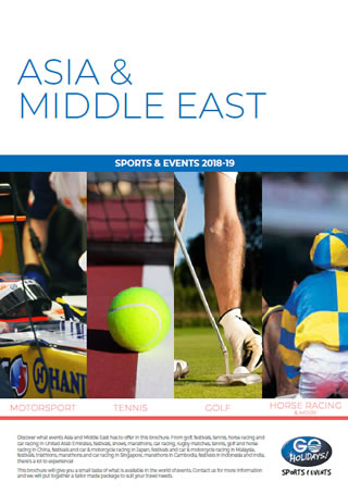 GO Sports and Events Asia & Middle East 2018/19